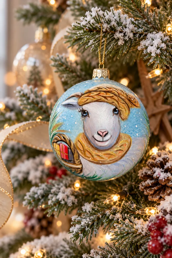 27 Creative Christmas Goat Decor Ideas for a Unique Tree
