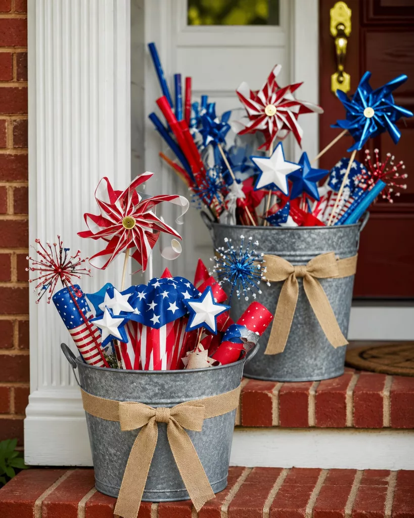 29 Charming Red, White, and Blue Holiday Decorating Ideas for a Festive Home