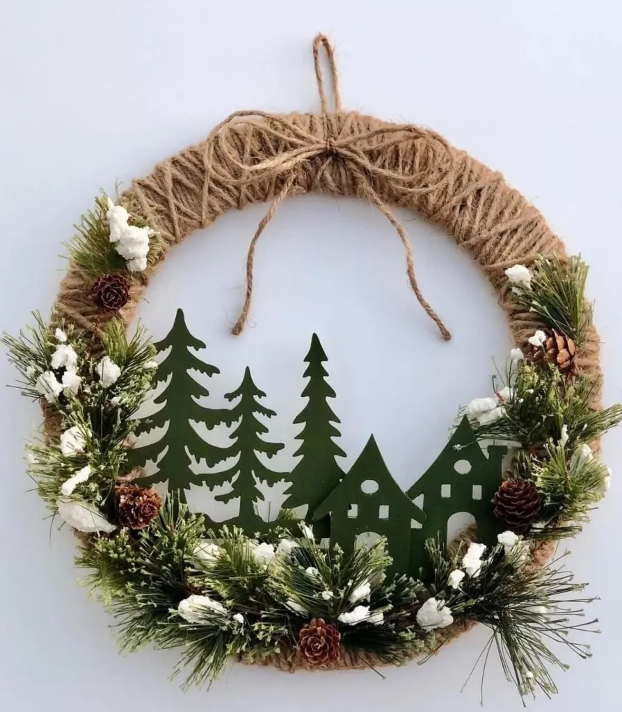 30 Unique Christmas Wreath Ideas for a Creative Holiday Decoration