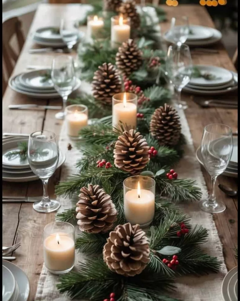 30 Christmas Table Decor Ideas for a Beautiful Holiday Dinner