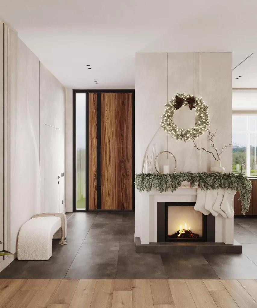 26 Beautiful Christmas Mantel Decorating Ideas for a Cozy Holiday Home