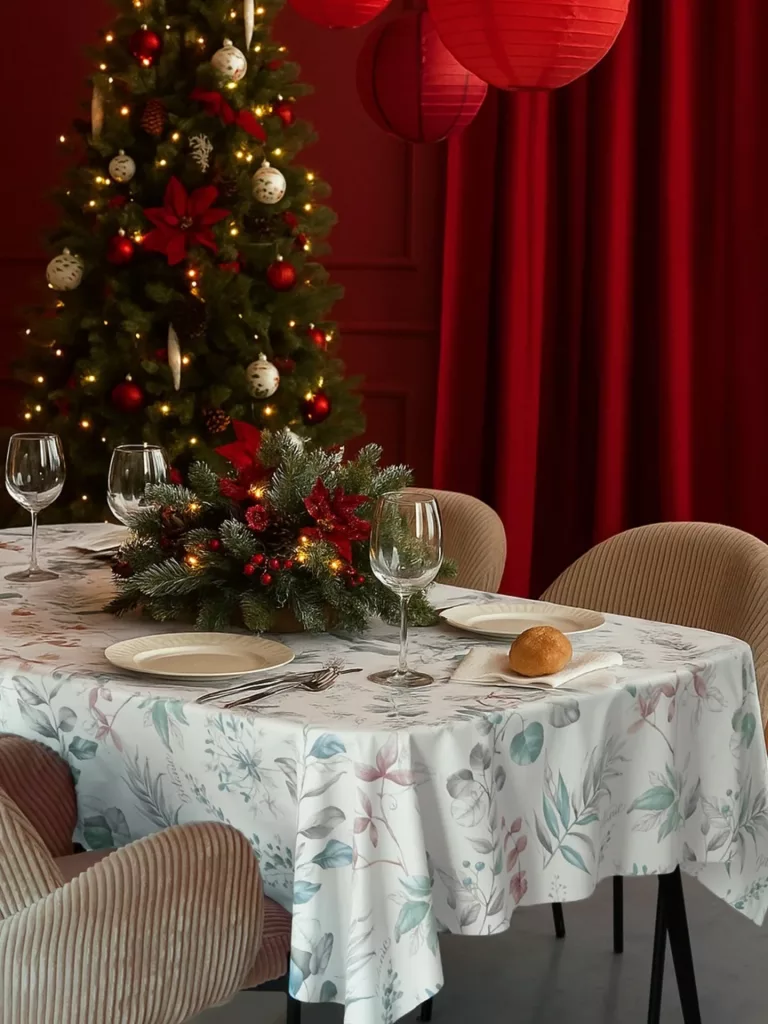 30 Christmas Table Decor Ideas for a Beautiful Holiday Dinner