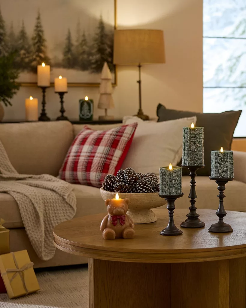 25 Creative Christmas Candles to Make Your Home Feel Festive