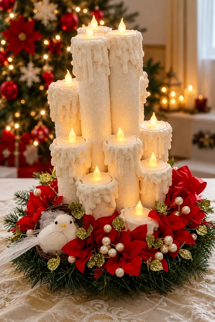 25 Creative Christmas Candles to Make Your Home Feel Festive
