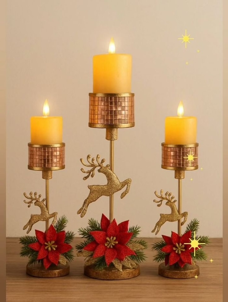 25 Creative Christmas Candles to Make Your Home Feel Festive
