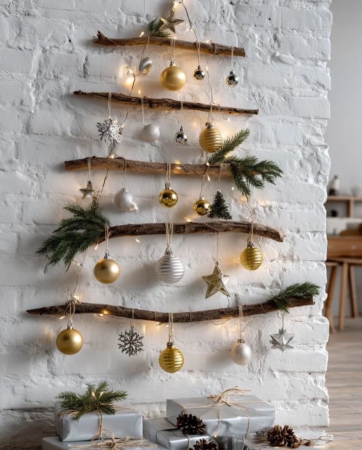 22 Beautiful Christmas Wall Decorations to Inspire Holiday Magic