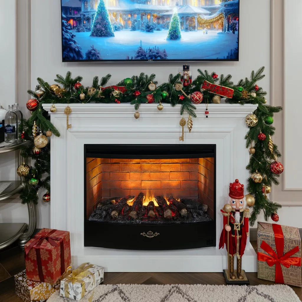 26 Beautiful Christmas Mantel Decorating Ideas for a Cozy Holiday Home