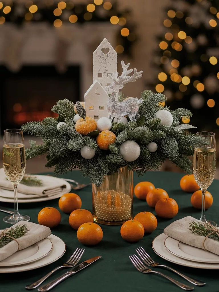 30 Christmas Table Decor Ideas for a Beautiful Holiday Dinner