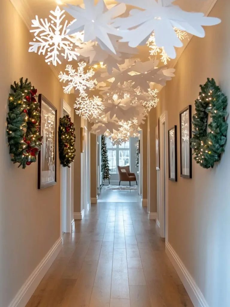 32 Christmas Snowflake Decor Ideas to Make Your Home Feel Magical
