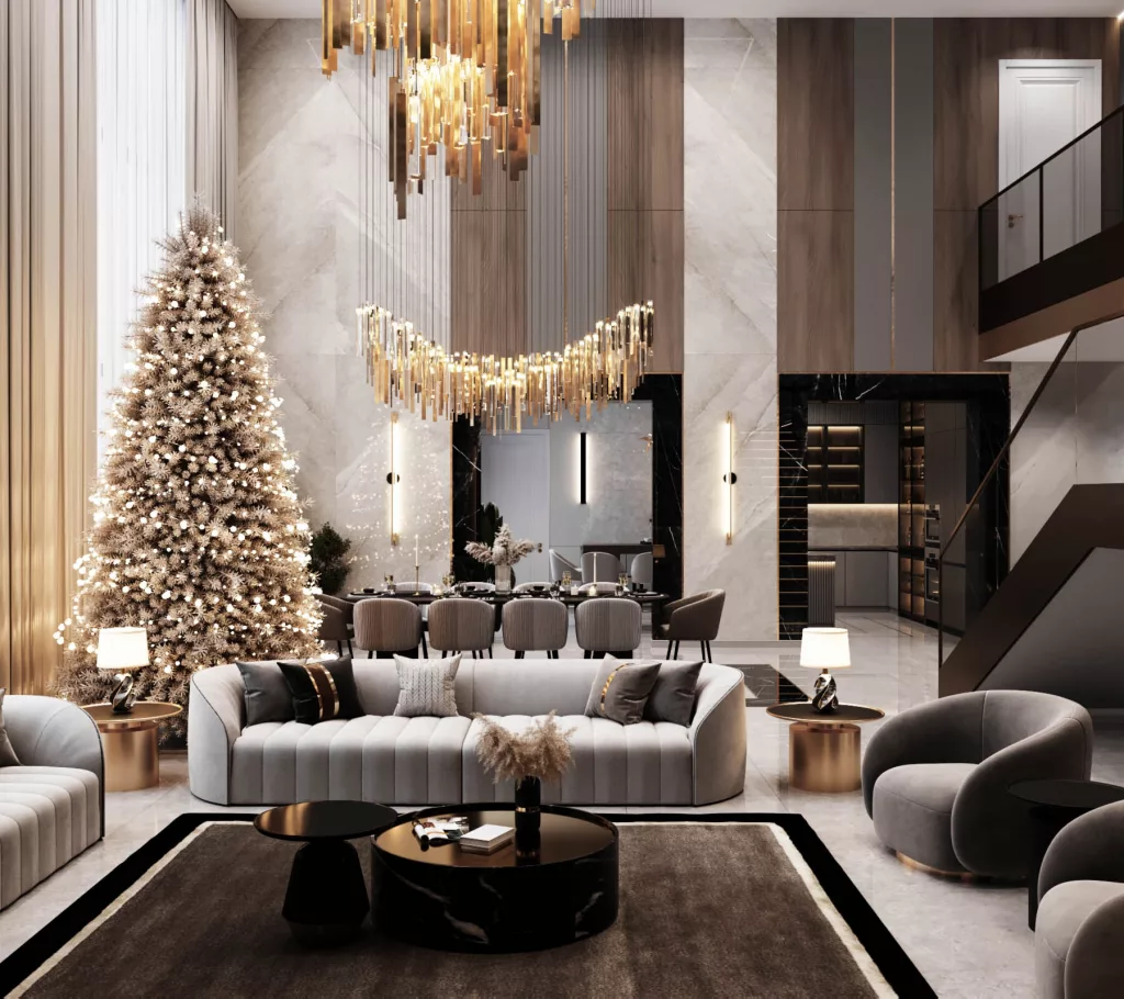 27 Modern Christmas Interior Ideas for a Stylish and Cozy Holiday Home