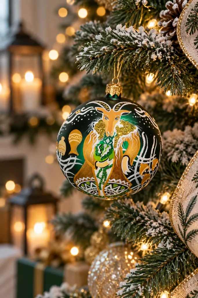 27 Creative Christmas Goat Decor Ideas for a Unique Tree