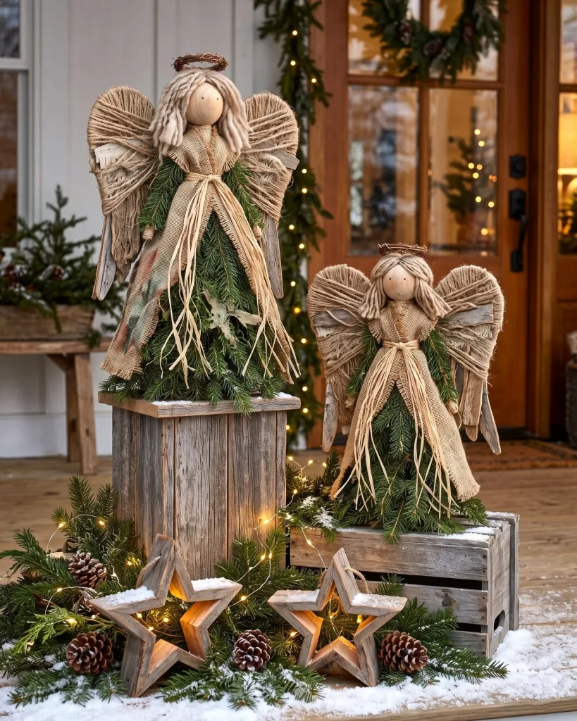 29 Magical Christmas Storybook Figurines Decor Ideas