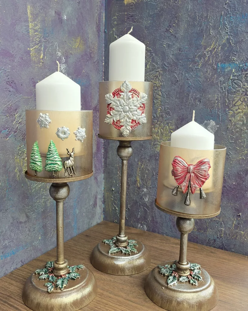 25 Creative Christmas Candles to Make Your Home Feel Festive