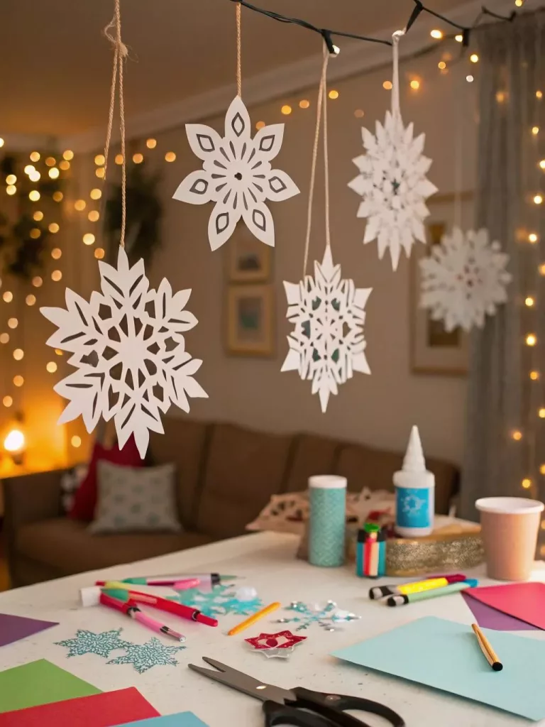 32 Christmas Snowflake Decor Ideas to Make Your Home Feel Magical