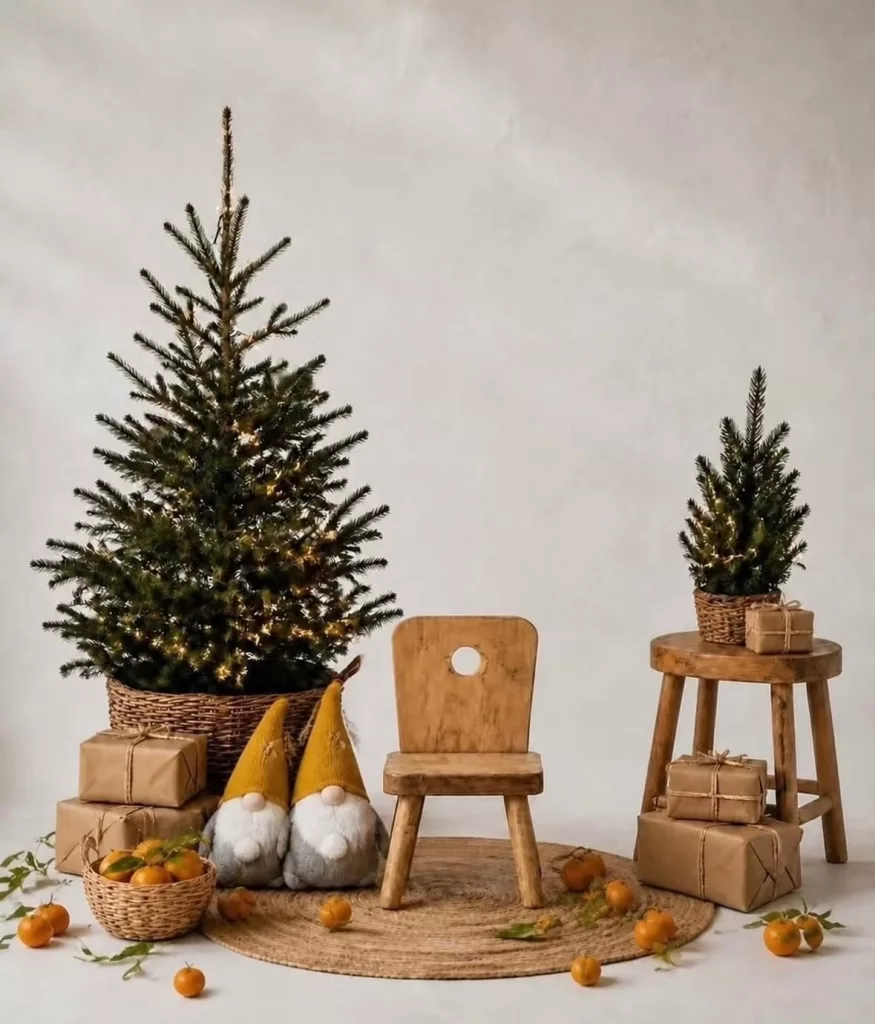 26 Beautiful Christmas Photo Backdrop Ideas for Magical Holiday Photos