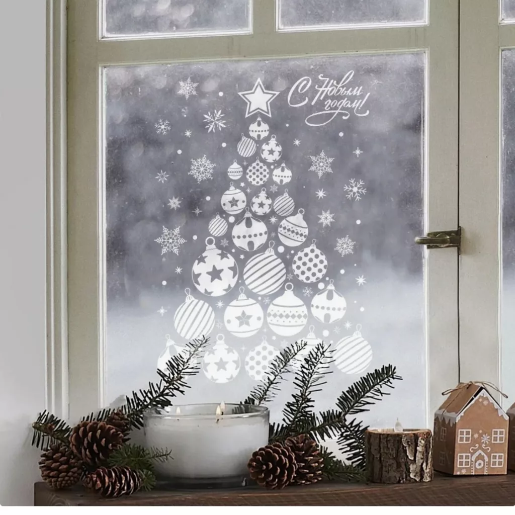 29 Enchanting Christmas Window Decor Ideas for a Festive Home