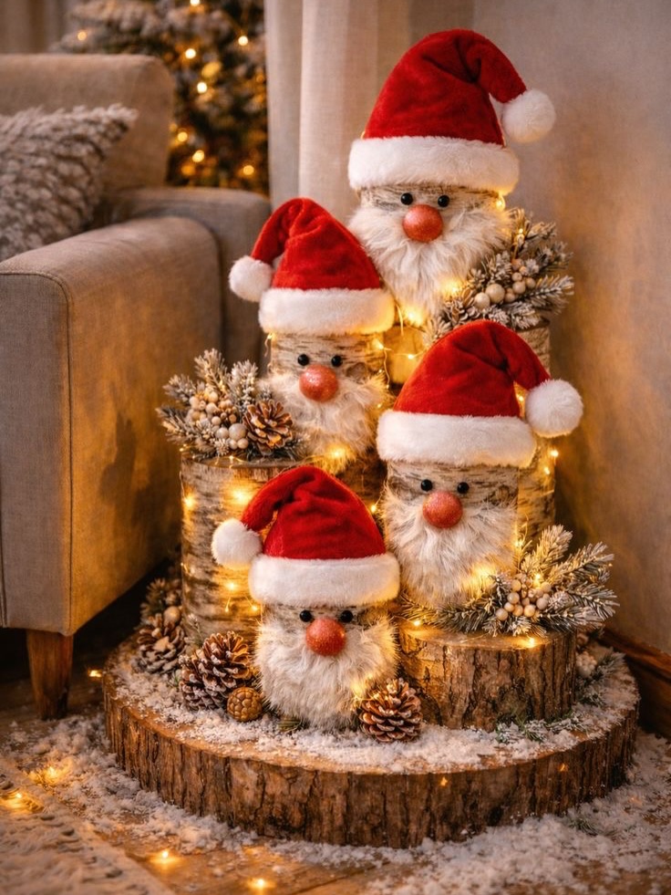 29 Magical Christmas Storybook Figurines Decor Ideas