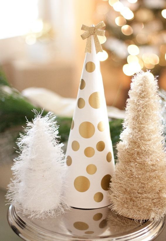 None Visual Idea — Gold Christmas Decor