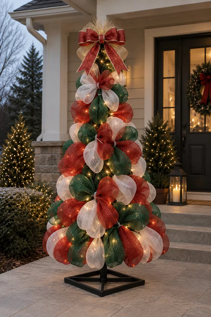 28 Christmas Bow Decorating Ideas for an Elegant and Festive Home
