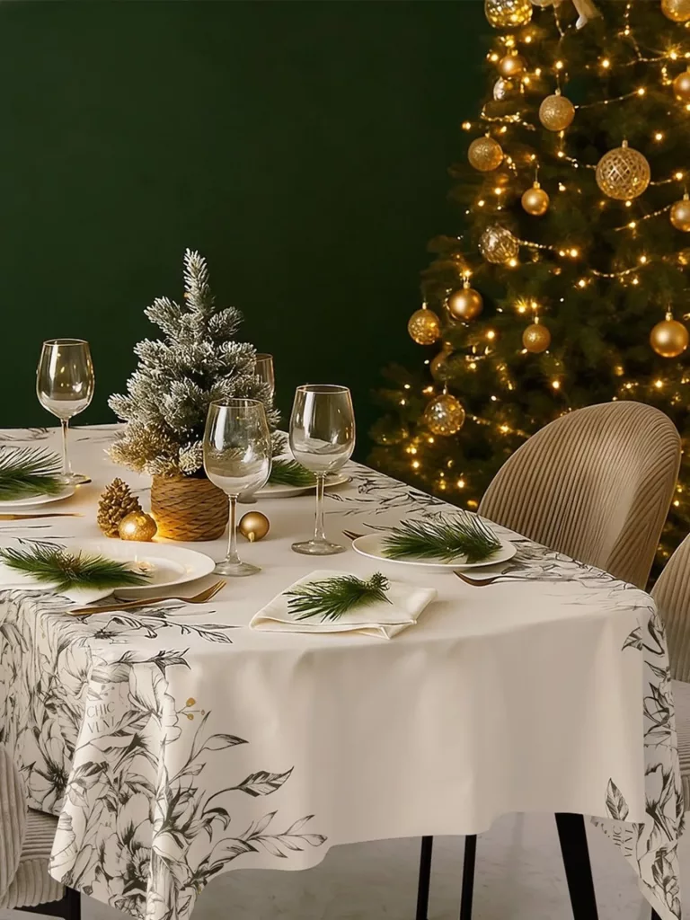 30 Christmas Table Decor Ideas for a Beautiful Holiday Dinner