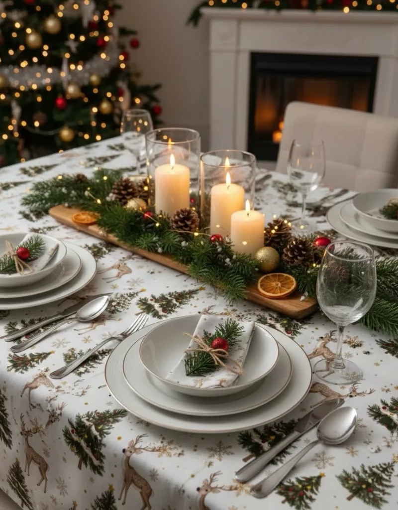 30 Christmas Table Decor Ideas for a Beautiful Holiday Dinner