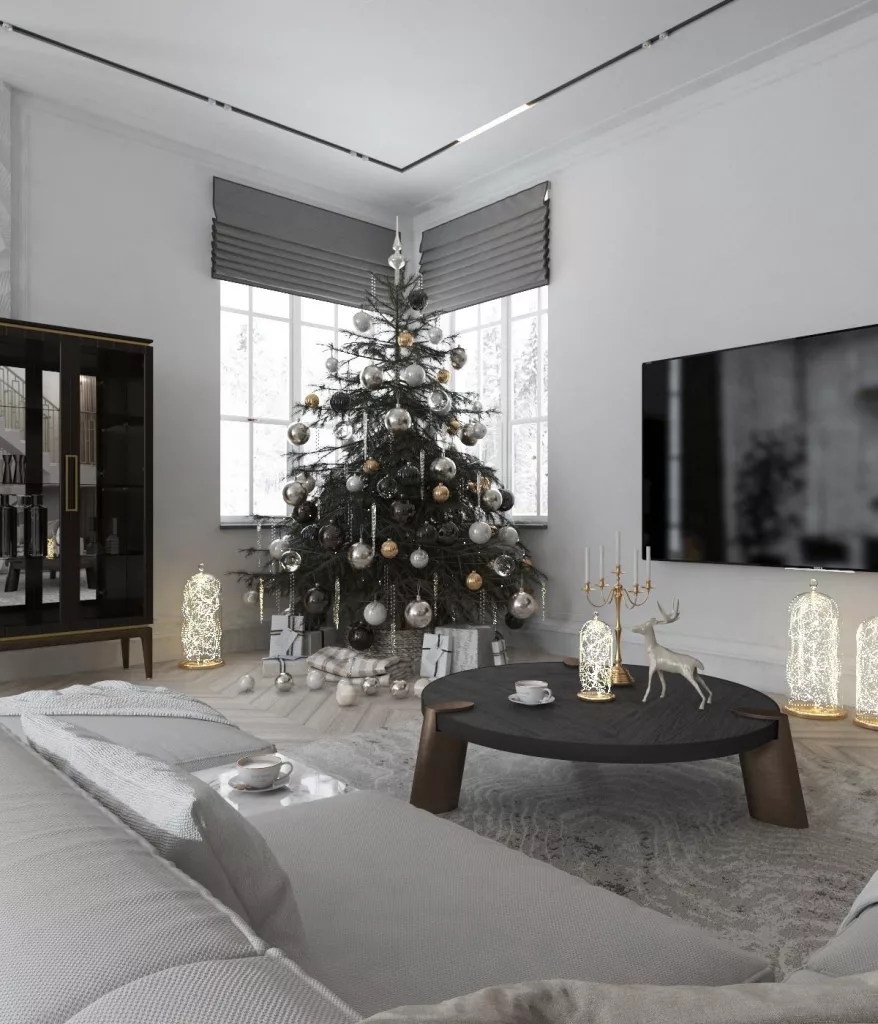 27 Modern Christmas Interior Ideas for a Stylish and Cozy Holiday Home