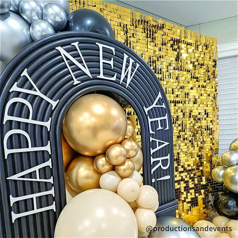 Gold Shimmer Wall Panels for Party Backdrops – ubackdrop