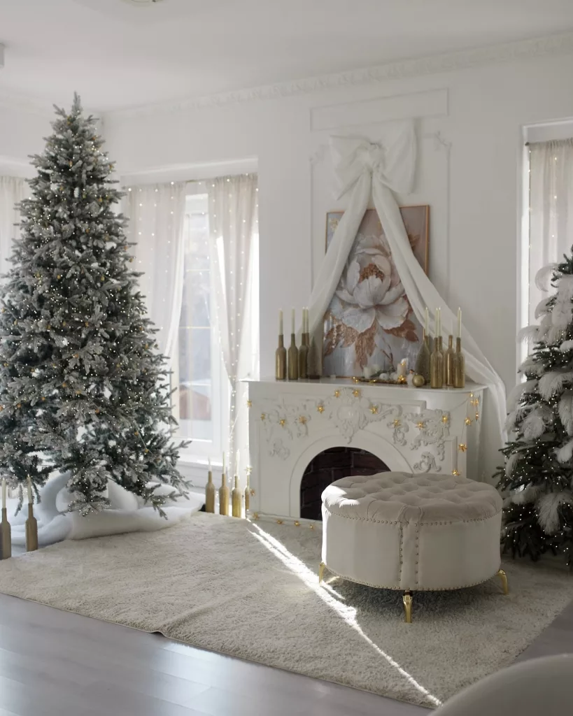 27 Beautiful White Christmas Decorating Ideas for a Cozy and Timeless Holiday Look
