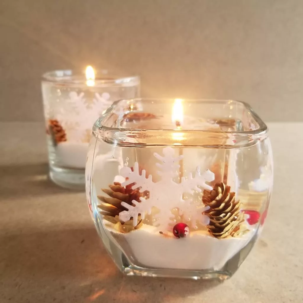 25 Creative Christmas Candles to Make Your Home Feel Festive