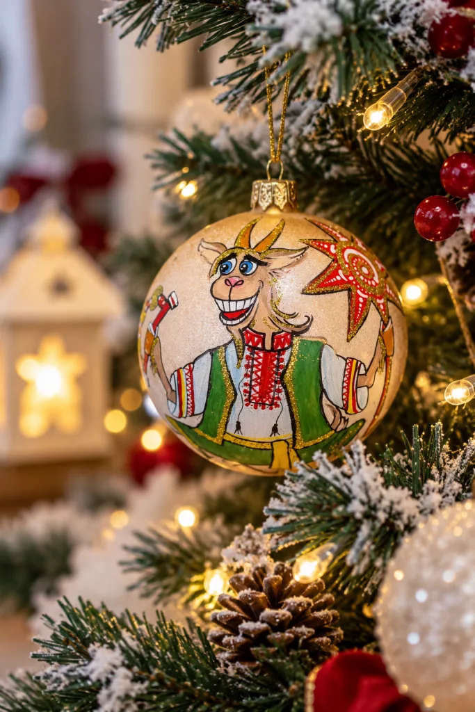 27 Creative Christmas Goat Decor Ideas for a Unique Tree