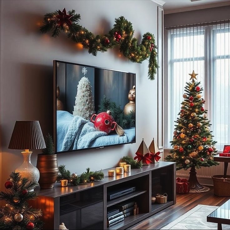 28 Charming Ways to Decorate Your Small Apartment for Christmas