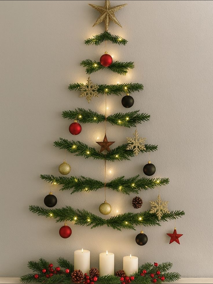 22 Beautiful Christmas Wall Decorations to Inspire Holiday Magic