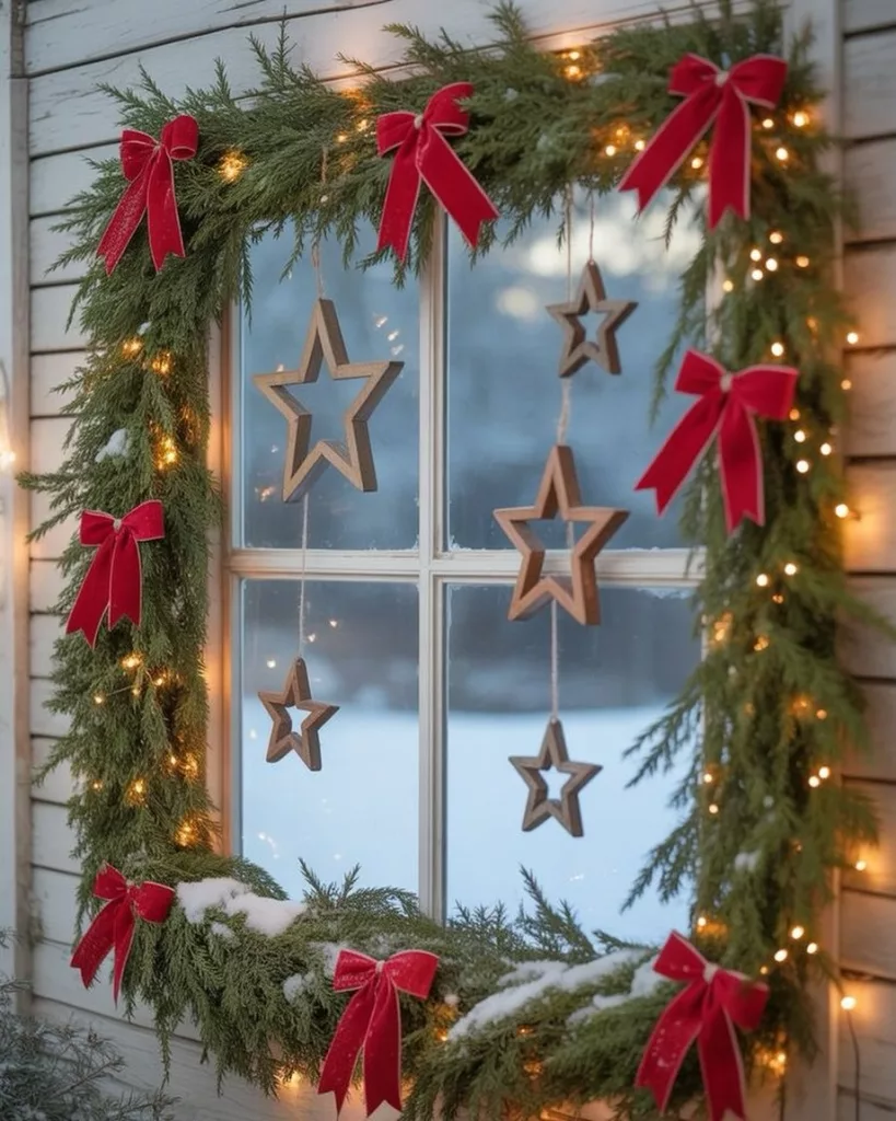 29 Enchanting Christmas Window Decor Ideas for a Festive Home