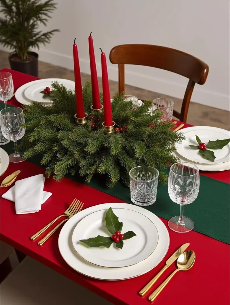 30 Christmas Table Decor Ideas for a Beautiful Holiday Dinner